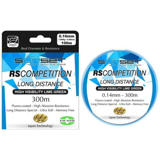 SUNSET RS Competition Long Distance Hi-Visibility 300 m Line