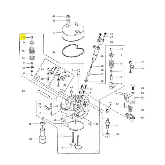 Надежный лодочный мотор VETUS Lock Valve Retainer