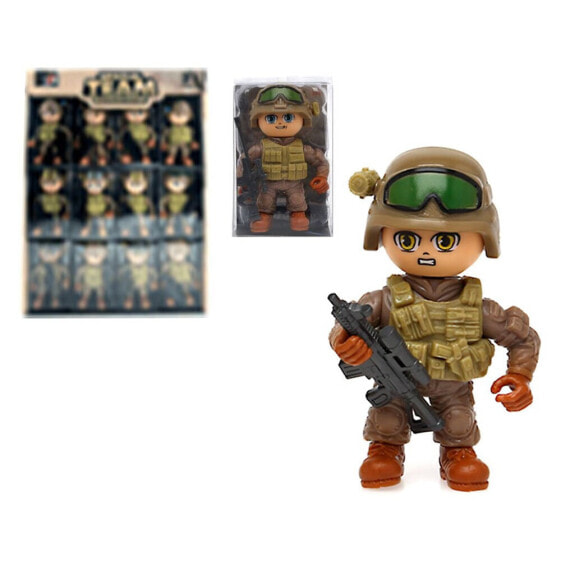ATOSA S Military 8 cm 6 Assorted Doll