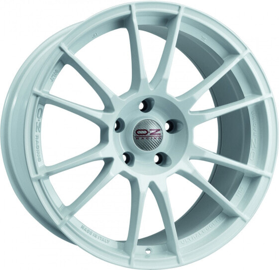 Колесный диск литой OZ Ultraleggera HLT race white 8.5x19 ET49 - LK5/130 ML71.56