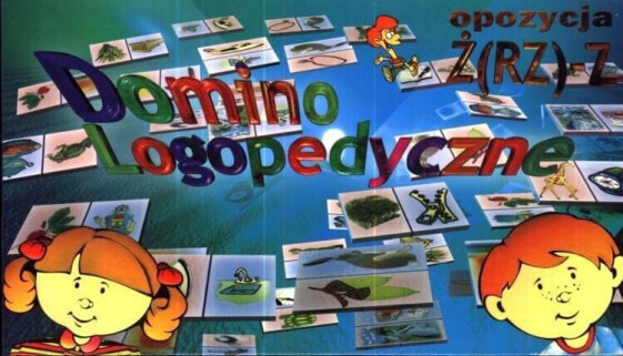 Логическая настольная игра для детей Samo-pol Domino logopedyczne Ż (RZ) - Z САМО-ПОЛ - 188081