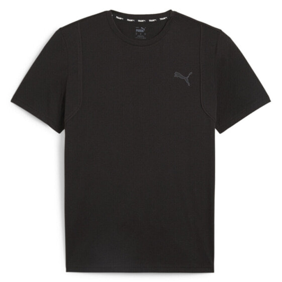Puma M Concept Crew Neck Short Sleeve T-Shirt Mens Black Casual Tops 52488401