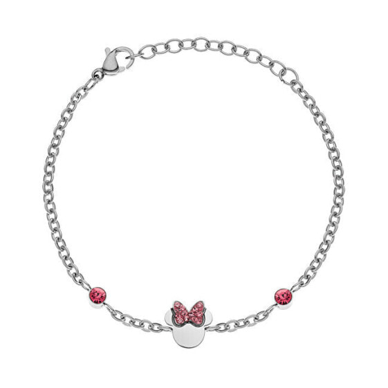 Minnie Mouse matching steel bracelet B600588RPL-B.CS