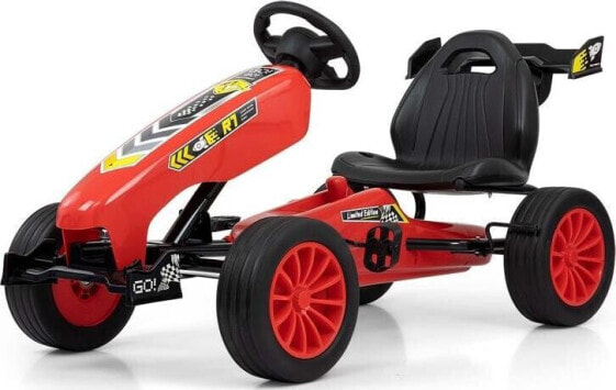 Milly Mally Gokart na pedały Rocket Red #B1