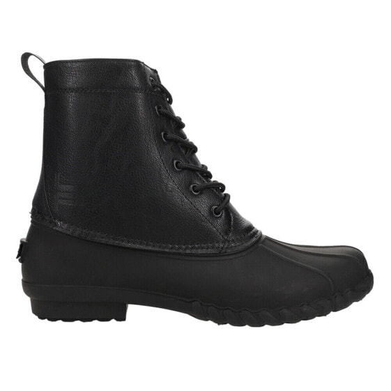 London Fog Seth Duck Mens Black Casual Boots CL30424M-BB