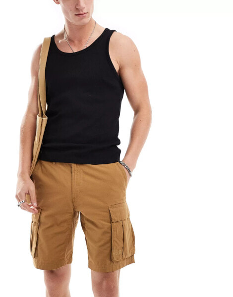 The North Face Heritage Anticline cargo shorts in brown