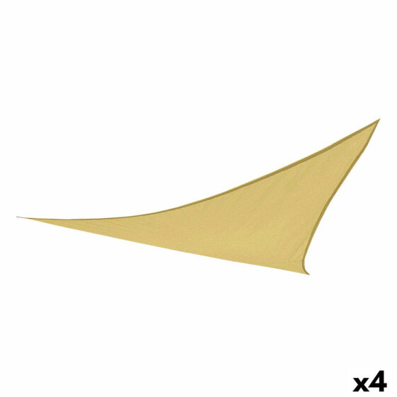 Навесы Aktive Треугольный Кремовый 500 x 500 cm (4 штук)