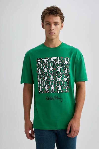 Футболка Defacto Keith Haring Comfort Fit