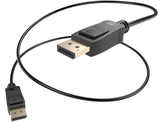Unirise DP-06F-MM-V1.4 6 ft. Black DisplayPort Cables Male to Male