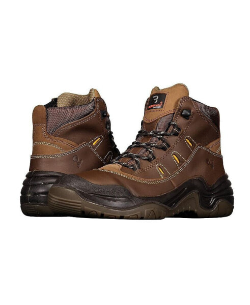 Men's Steel Toe Work Boots 6" - Oil and Slip Resistant - EH Rated