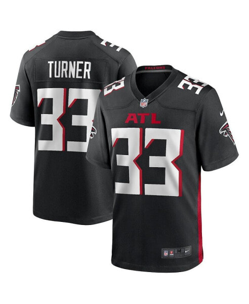 Men's Michael Turner Black Atlanta Falcons Game Retired Player Jersey