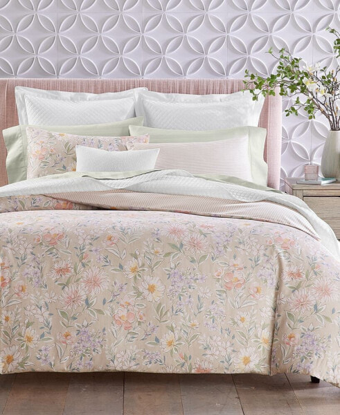 Border Garden Duvet Cover Set, Full/Queen, Created For Macy's