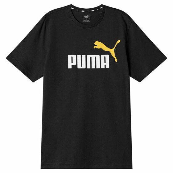 Футболка мужская Puma Ess+ 2 Col Logo черный