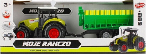 Mega Creative Traktor z akcesoriami Moje Ranczo