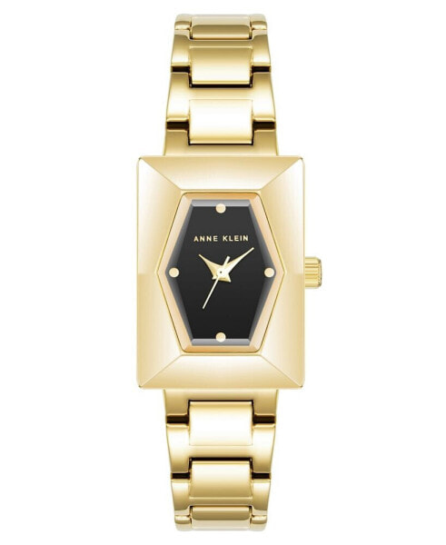 Women's Quartz Gold-Tone Alloy Link Bracelet Watch, 20.5mm