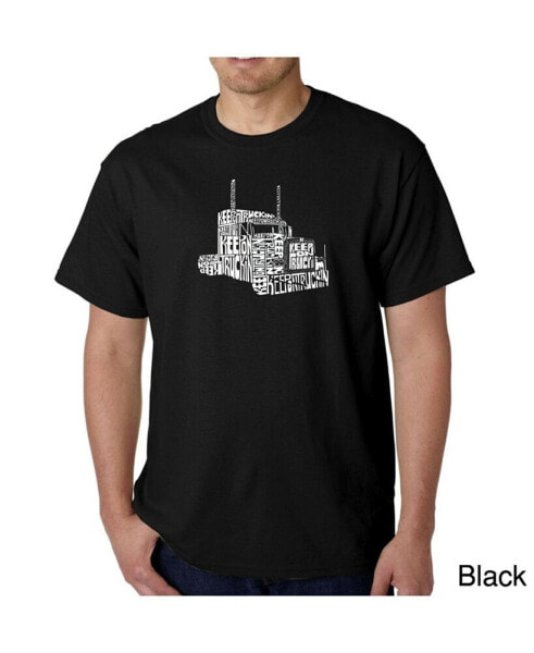 Mens Word Art T-Shirt - Keep on Truckin