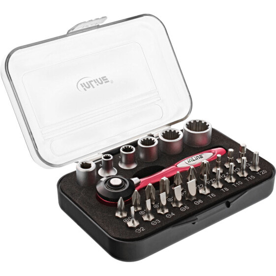 InLine mini ratchet set 27in1