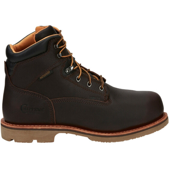 Мужские ботинки Chippewa Serious Plus 6 Inch Waterproof Brown 72301
