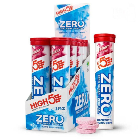 HIGH5 Zero Tablets Box 8 x 20 Units Berry