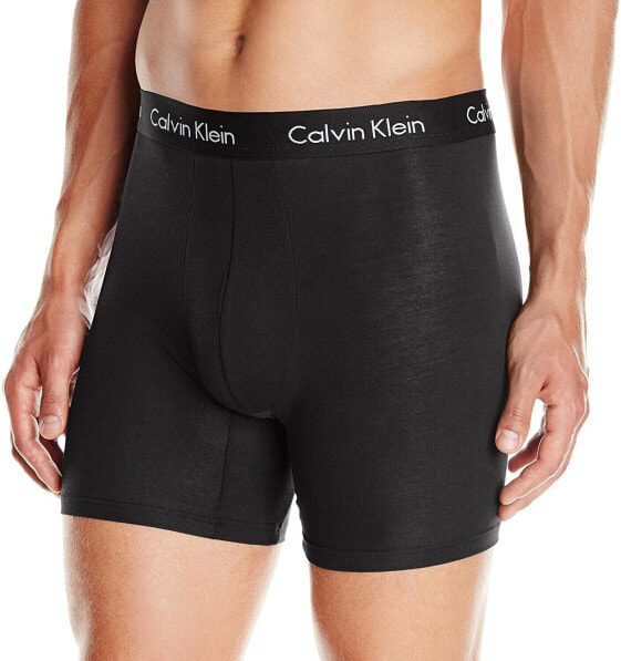 Calvin Klein 178091 Mens Underwear Modal Soft Boxer Brief Black Size Small