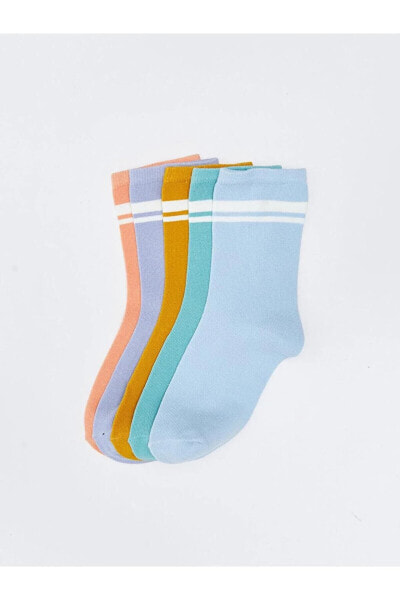 Носки для малышей LC WAIKIKI с полосками 5 шт.