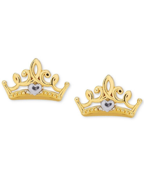 Серьги Disney Princess Crown  Gold