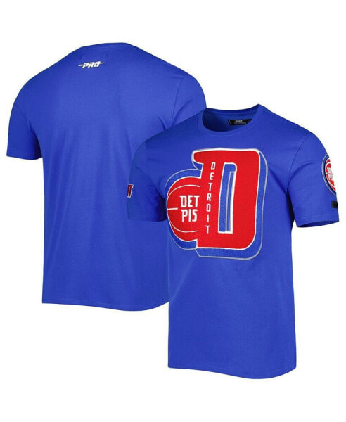 Men's Blue Detroit Pistons Mash Up Capsule T-shirt