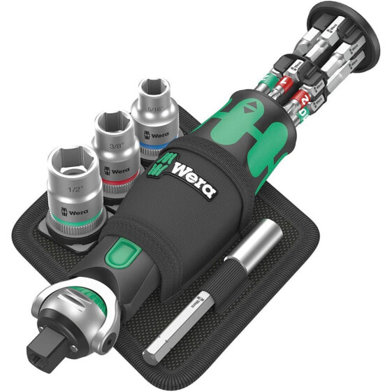 WERA 8009 Pocket Imperial Set 2 Screwdriver With Bits