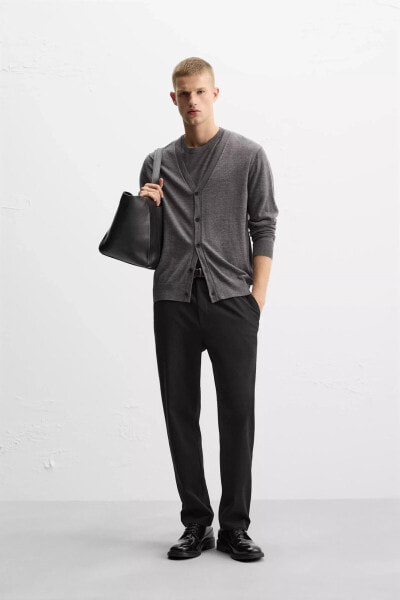 SLIM FIT TROUSERS