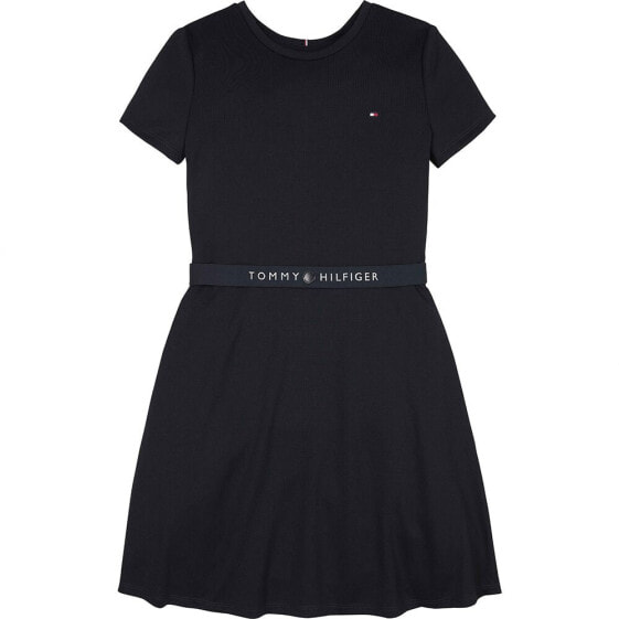 TOMMY HILFIGER Essential Skater short sleeve dress