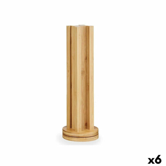 Подставка для кофейных капсул вращающаяся Kinvara 36 штук из бамбука 11 x 11 x 34 см (6 штук)