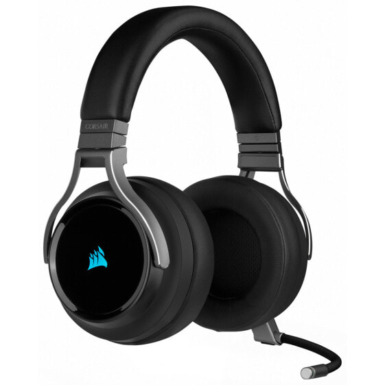 Игровая гарнитура Corsair Virtuoso RGB Carbon Binaural черная