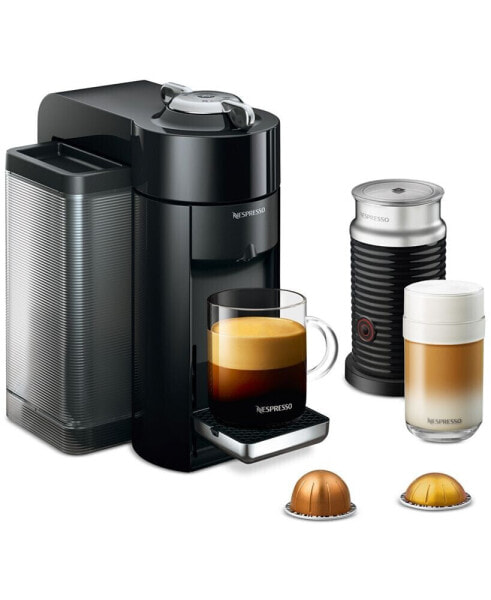 Vertuo Coffee and Espresso Machine by De'Longhi, with Aeroccino Milk Frother