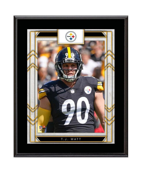 T.J. Watt Pittsburgh Steelers 10.5" x 13" Sublimated Player Plaque