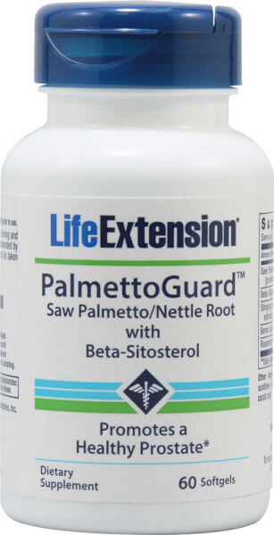 Life Extension PalmettoGuard Экстракт пальметты 60 капсул