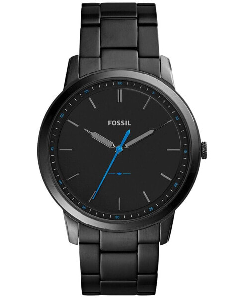 Часы Fossil The Minimalist Black Stainless Steel   44mm