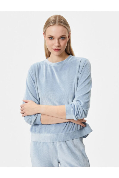 Пижама Koton Velvet Soft Long-Sleeve