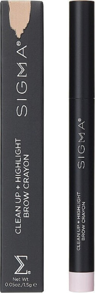 Sigma Beauty Clean Up +Highlight Brow Crayon