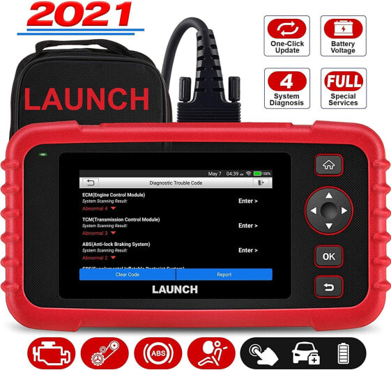 LAUNCH Globel CRP123X OBD2 Diagnostic Tool Car Code Reader for ABS SRS Engine and Transmission