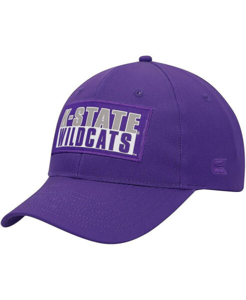 Men's Purple Kansas State Wildcats Positraction Snapback Hat