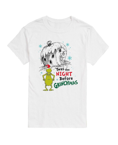 Men's Dr. Seuss The Grinch Night Before Grinchmas Graphic T-shirt