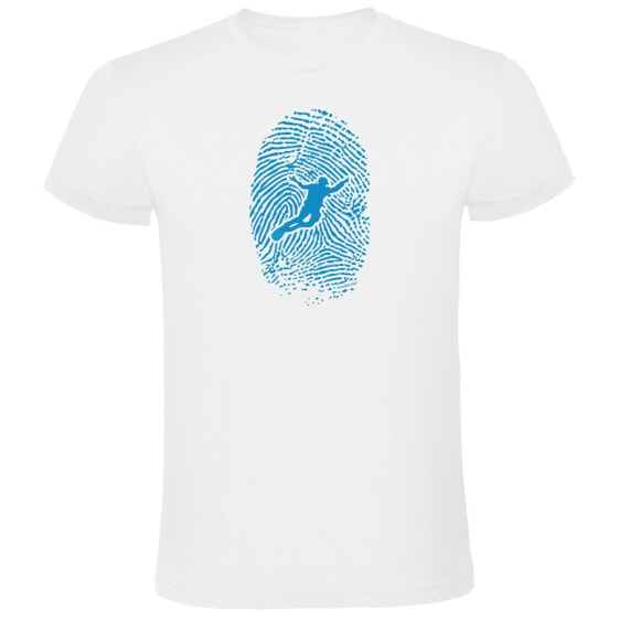 KRUSKIS Diver Fingerprint short sleeve T-shirt