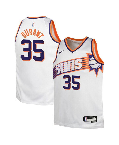 Big Boys Kevin Durant White Phoenix Suns Swingman Jersey - Association Edition
