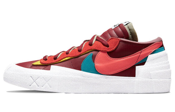 Nike DM7901-600 KAWS x Nike Blazer Low "Team Red" Sneakers