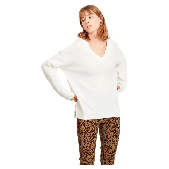 VILA Ril Oversize V Neck Sweater