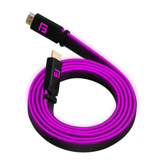 Floating Grip HDMI Kabel High Speed 8K/60Hz LED 3.0m pink - Cable - Digital/Display/Video