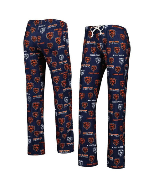 Women's Navy Chicago Bears Breakthrough Knit Pants