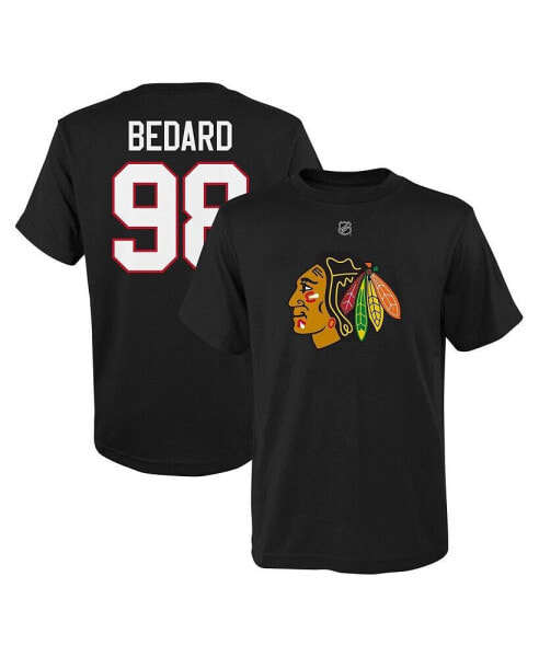 Футболка OuterStuff Connor Bedard Blackhawks