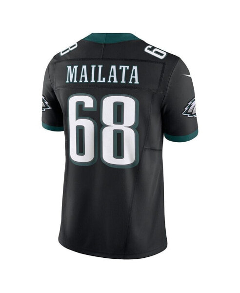 Men's Jordan Mailata Black Philadelphia Eagles Alternate Vapor F.U.S.E. Limited Jersey