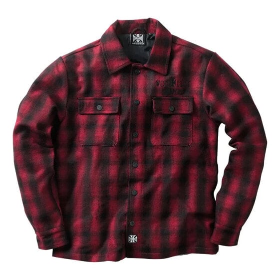 WEST COAST CHOPPERS Wool Lined Plaid jacket